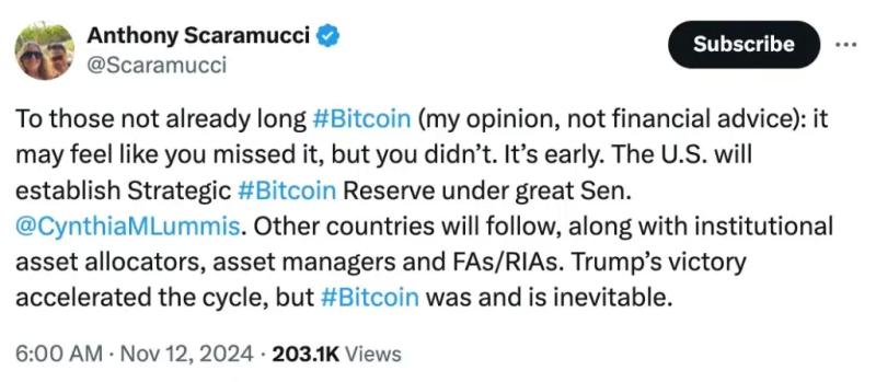 Bitcoin Soars 41% In 30 Days Amid Trump Win And Post-Halving Surge